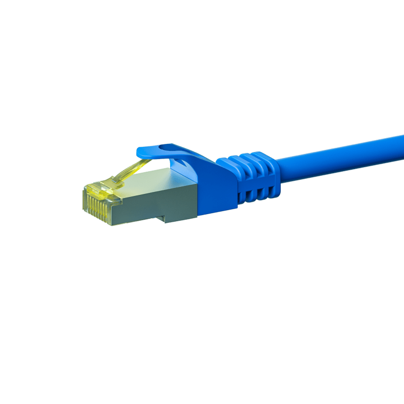 Kabel krosowy Cat7 S/FTP (PIMF) 2m niebieski