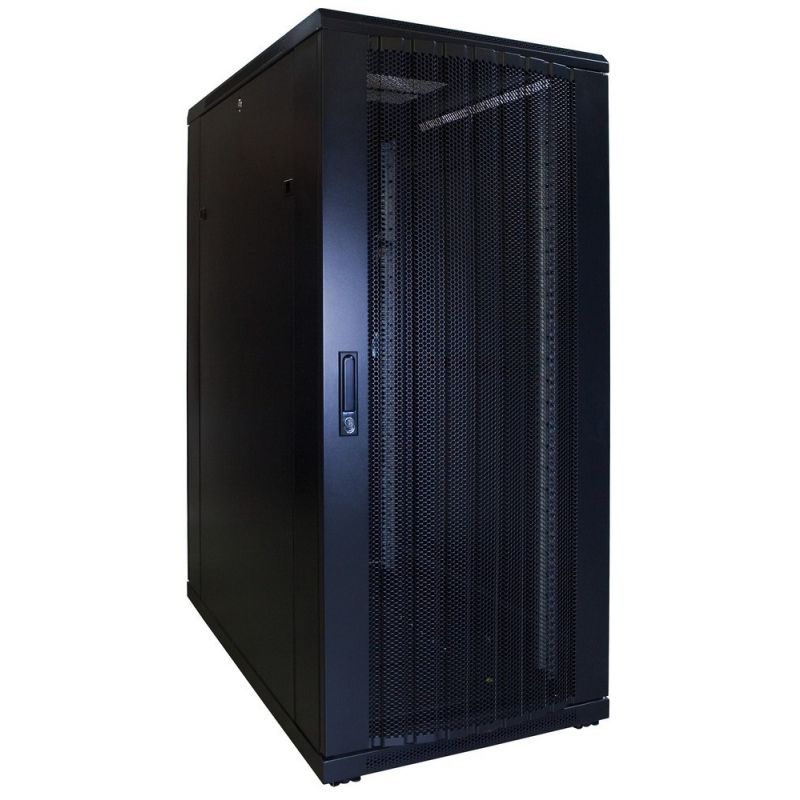 Szafa serwerowa 27U z drzwiami perforowanymi 600x1000x1400mm (szer. x gł. x wys.)