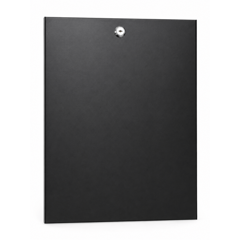 Panel boczny 15U do szaf serwerowych 10&quot; - głębokość 450 mm z zamkiem
