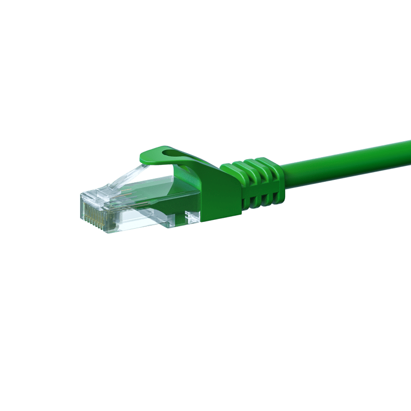 Kabel krosowy UTP CAT6 2m zielony - CCA