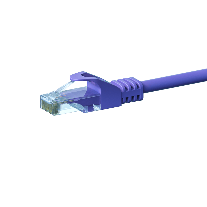 Kabel krosowy UTP CAT6 2m fioletowy - CCA