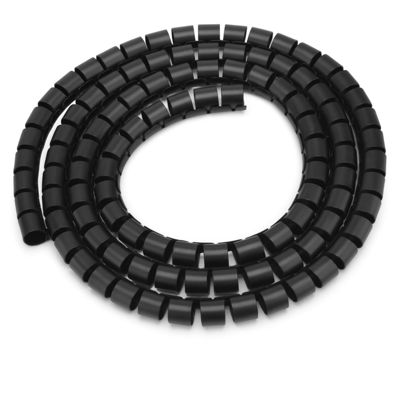 Spiralna opaska do kabli 20 m – plastikowa do zarządzania kablami