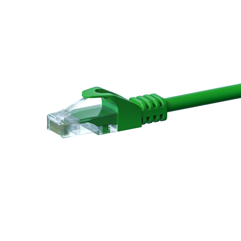 Kabel krosowy UTP CAT5e 20m zielony - 100% miedź