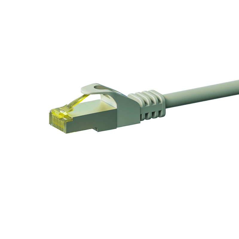 Kabel krosowy Cat7 S/FTP (PIMF) 1,50 m szary