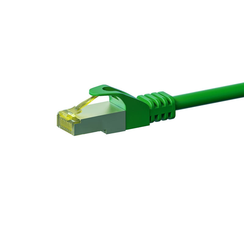 Kabel krosowy Cat7 S/FTP (PIMF) 20m zielony