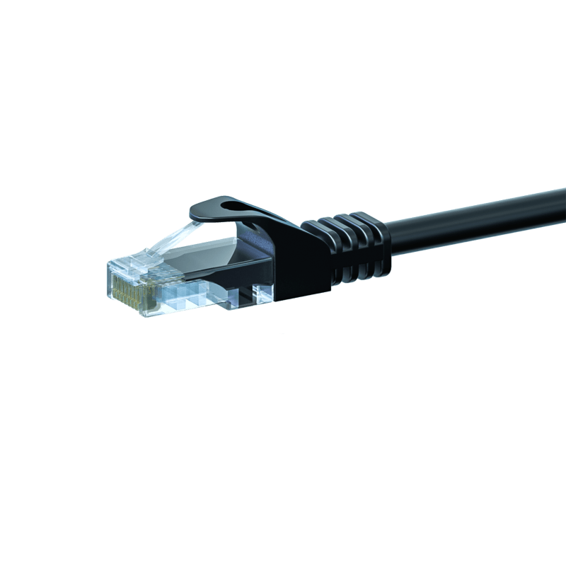 Kabel krosowy UTP CAT5e 10m czarny - CCA