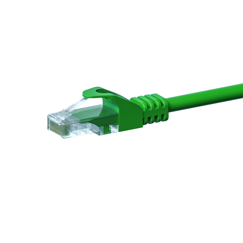 Kabel krosowy UTP CAT5e 3m zielony - CCA