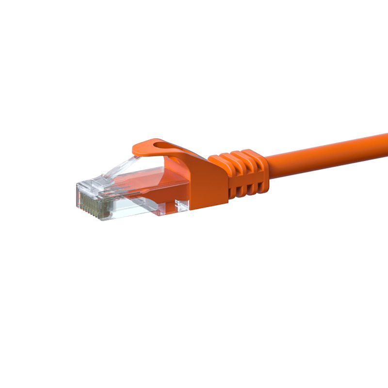 Kabel krosowy UTP CAT6 20m pomarańczowy - CCA