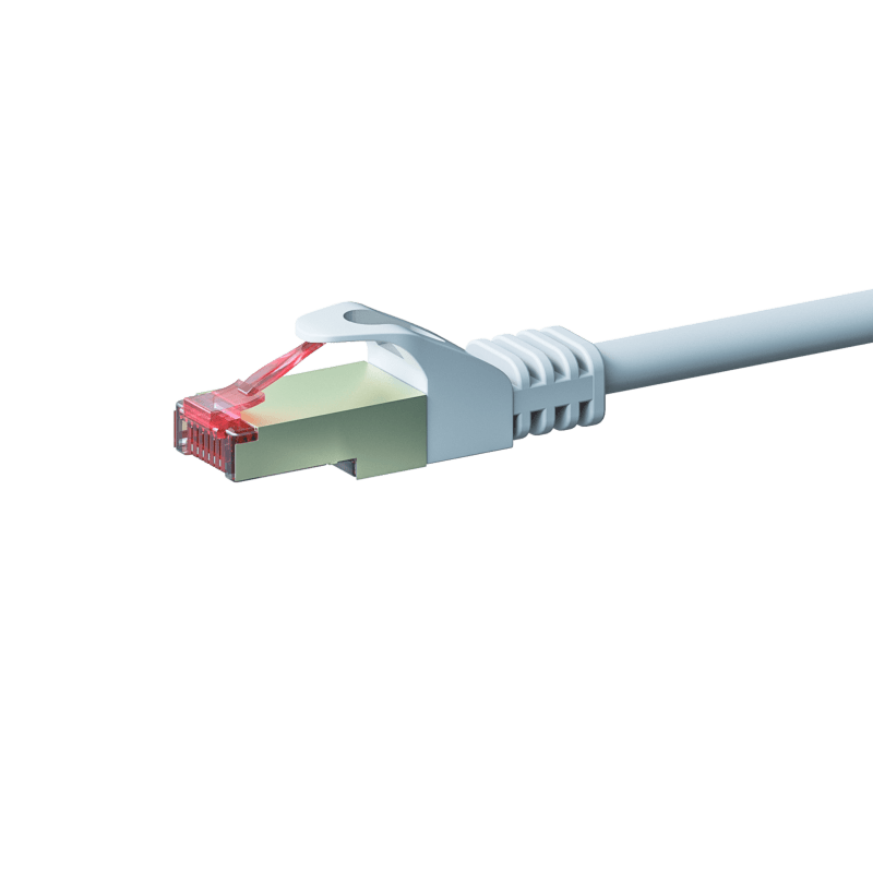Kabel krosowy CAT6 S/FTP (PIMF) 20m biały 