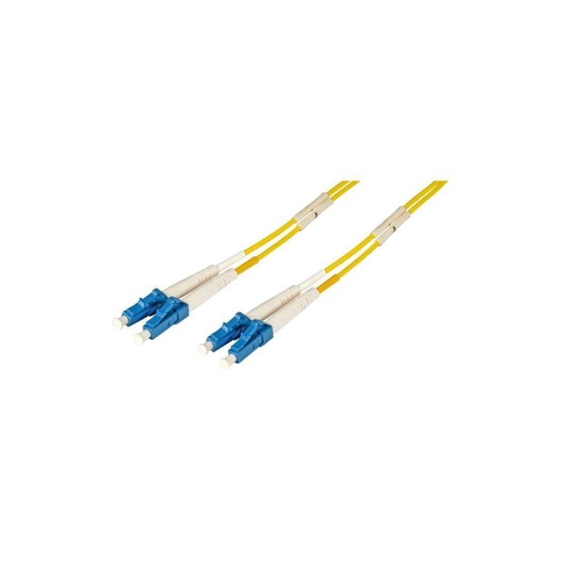 Kabel światłowodowy dupleksowy OS2 LC-LC 10m