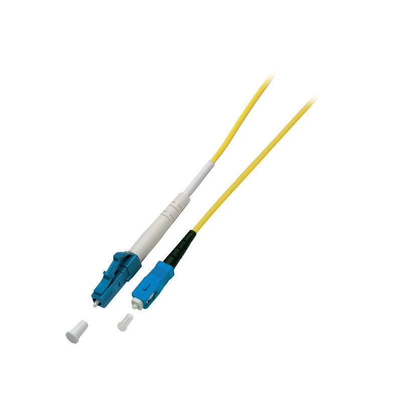 Kabel światłowodowy OS2 simplex LC-SC 10m