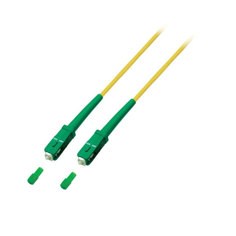 Kabel światłowodowy OS2 simplex SC/APC-SC/APC 1m