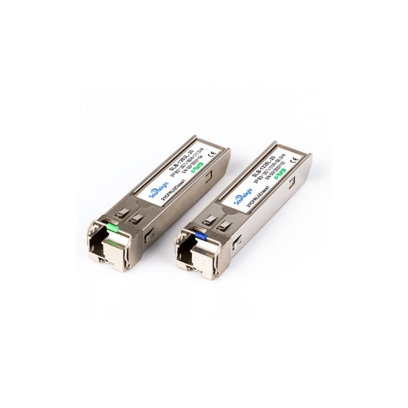Moduł LC SFP (mini-GBIC) jednomodowy TX1310/RX1490nm 20 km