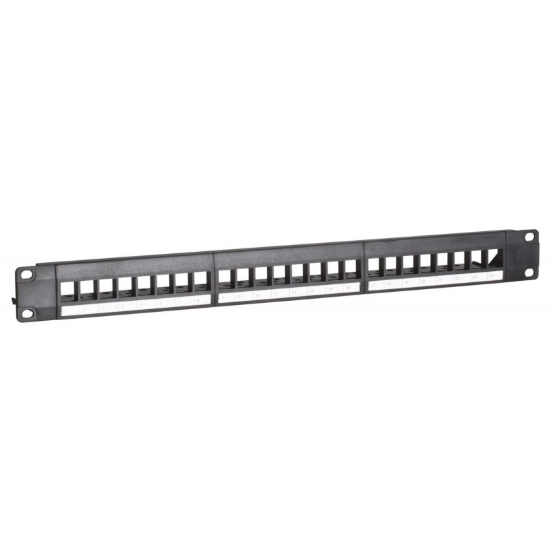 Panel krosowy UTP do keystone'ów - 24 porty