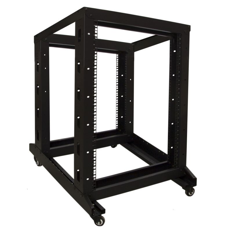 Stojak na przekaźniki 18U na kółkach 600x800x1000mm (szer. x gł. x wys.)