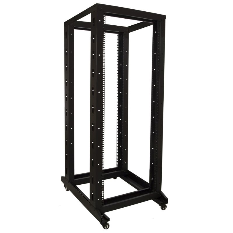 Stojak na przekaźniki 32U na kółkach 600x800x1600mm (szer. x gł. x wys.)