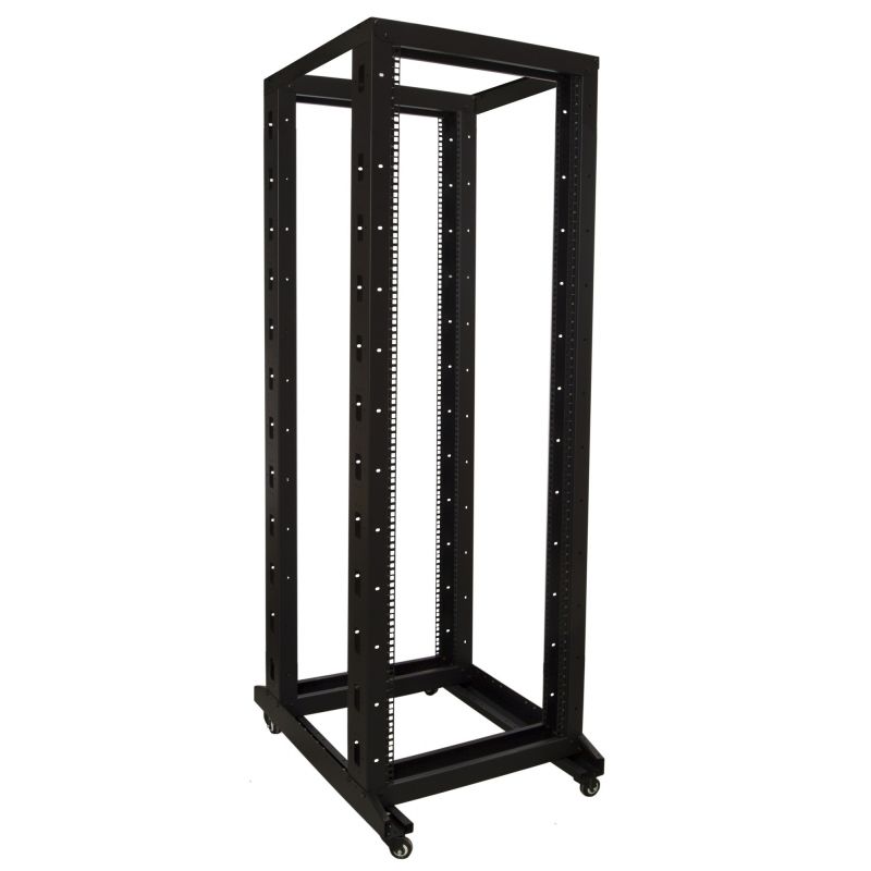 Stojak na przekaźniki 37U na kółkach 600x800x1800mm (szer. x gł. x wys.)