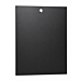 Panel boczny 12U do szaf serwerowych 10" - głębokość 450 mm z zamkiem
