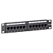 Panel krosowy UTP CAT5e 10 cali - 12 portów