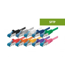 Kable krosowe Cat6a S/FTP - 100% miedź