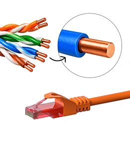 Kable krosowe Cat6 UTP - 100% miedź
